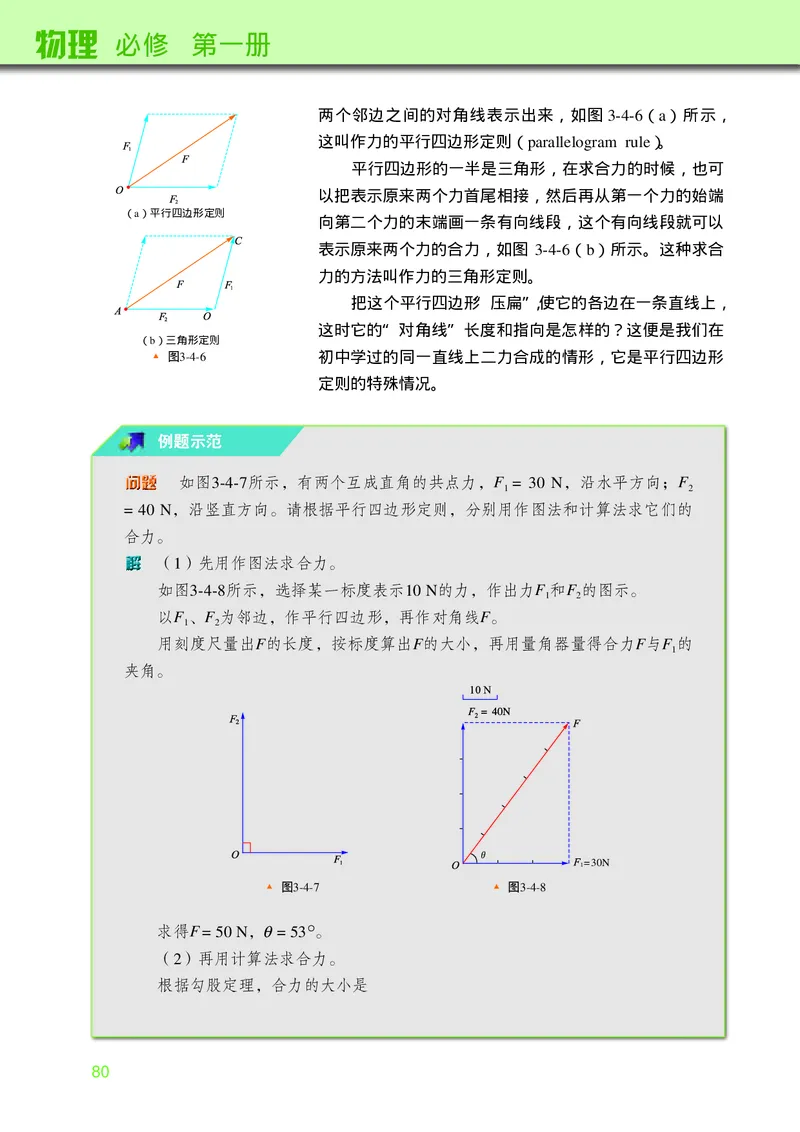 普通高中教科书&middot;物理必修第一册_高中全套电子教材及答案。_01高中电子教材全套_物理_教科版_高中年级_必修第一册