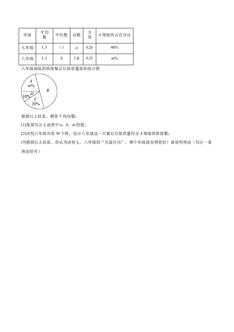 第二十章数据的分析（知识归纳+12题型突破）（学生版）_初中数学_八年级数学下册（人教版）_知识点汇总-U105_2024版