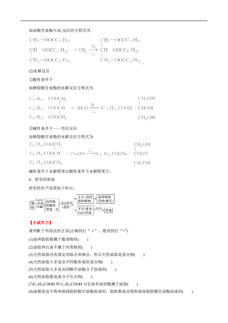 考点39羧酸衍生物（原卷版）_05高考化学_通用版（老高考）复习资料_2023年复习资料_一轮复习_备战2023年高考化学一轮复习考点帮（全国通用）