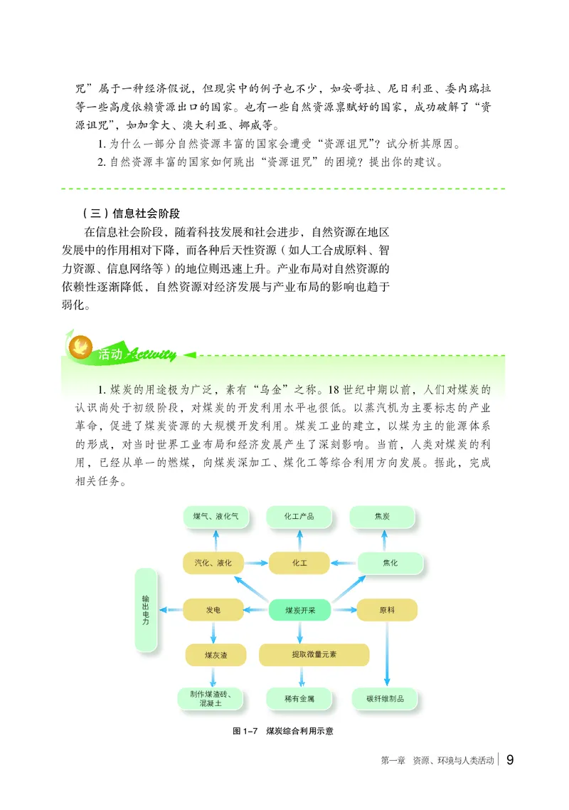 普通高中教科书&middot;地理选择性必修3资源、环境与国家安全(1)_高中全套电子教材及答案。_01高中电子教材全套_地理_湘教版_高中年级_选择性必修3资源、环境与国家安全