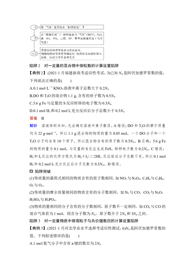第1讲　物质的量　气体摩尔体积_05高考化学_新高考复习资料_2023年新高考资料_一轮复习_2023年新高考大一轮复习讲义_2023年高考化学一轮复习讲义（新高考）_赠补充习题