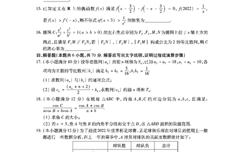 高三数学_2.2025数学总复习_数学高考模拟题_2023年模拟题_老高考_山西省运城市2022-2023学年高三上学期期末调研测试数学_山西省运城市2022-2023学年高三上学期期末调研测试数学