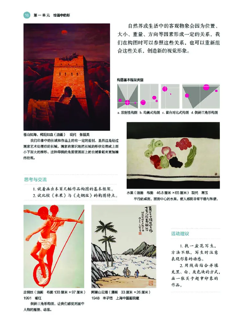 普通高中教科书&middot;美术选择性必修1绘画(1)_高中全套电子教材及答案。_01高中电子教材全套_美术_湘美版_高中年级_选择性必修1绘画