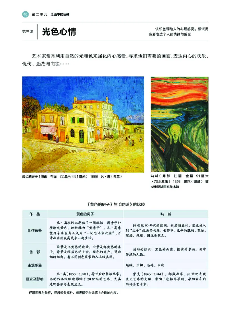 普通高中教科书&middot;美术选择性必修1绘画(1)_高中全套电子教材及答案。_01高中电子教材全套_美术_湘美版_高中年级_选择性必修1绘画