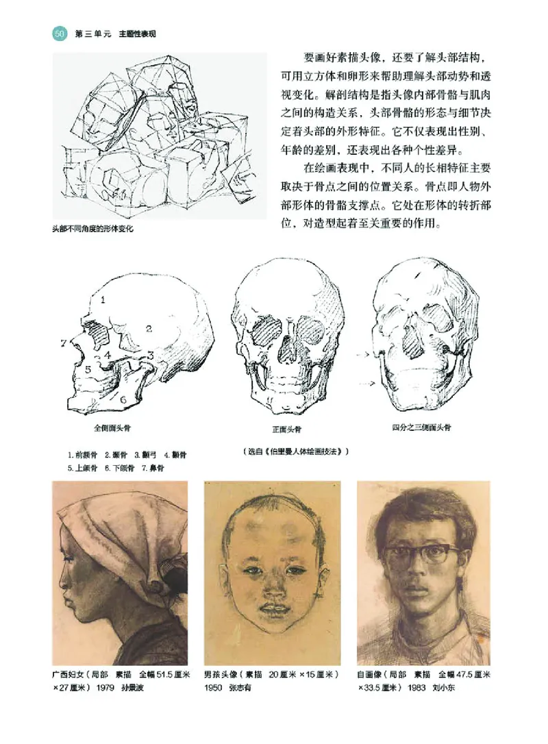 普通高中教科书&middot;美术选择性必修1绘画(1)_高中全套电子教材及答案。_01高中电子教材全套_美术_湘美版_高中年级_选择性必修1绘画