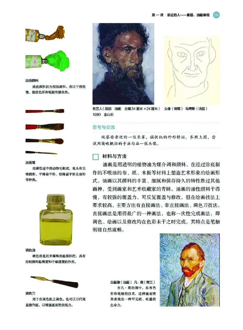 普通高中教科书&middot;美术选择性必修1绘画(1)_高中全套电子教材及答案。_01高中电子教材全套_美术_湘美版_高中年级_选择性必修1绘画