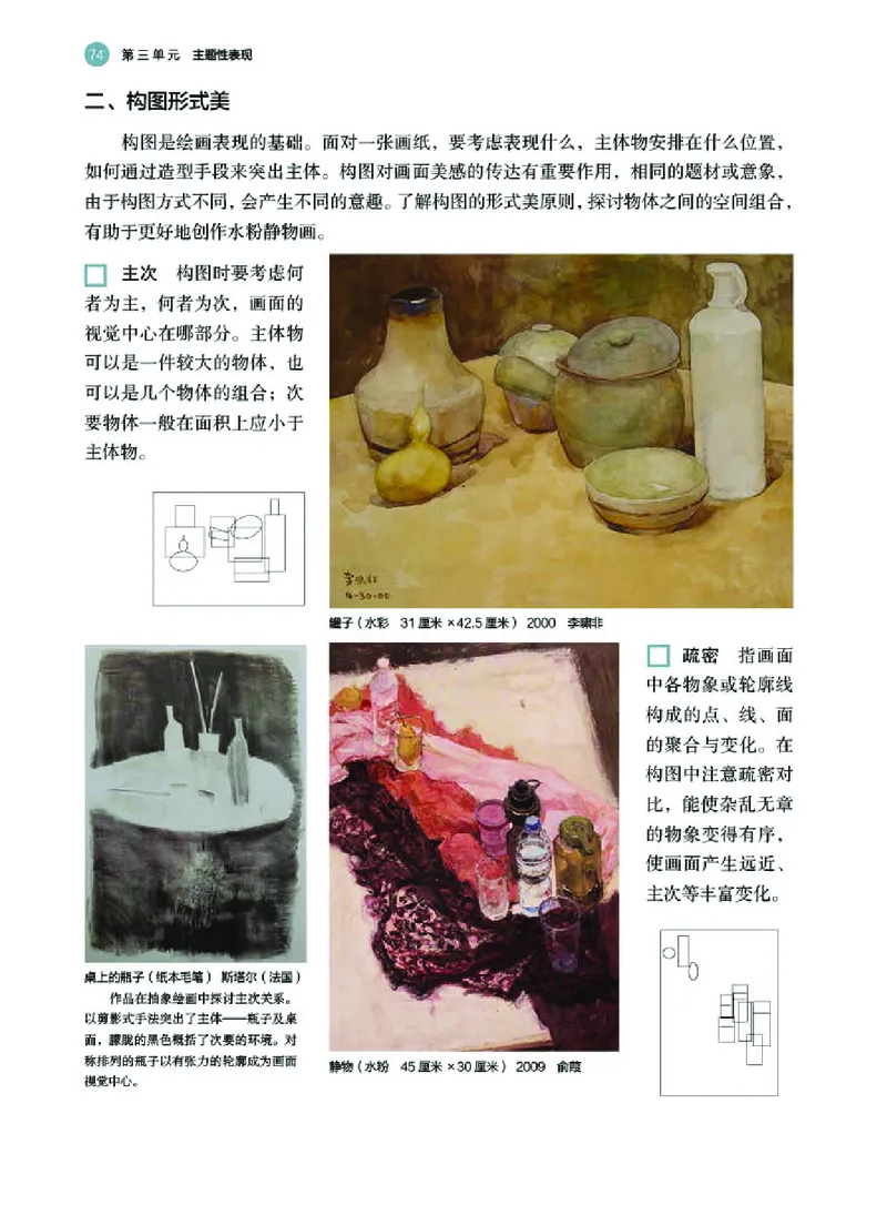 普通高中教科书&middot;美术选择性必修1绘画(1)_高中全套电子教材及答案。_01高中电子教材全套_美术_湘美版_高中年级_选择性必修1绘画