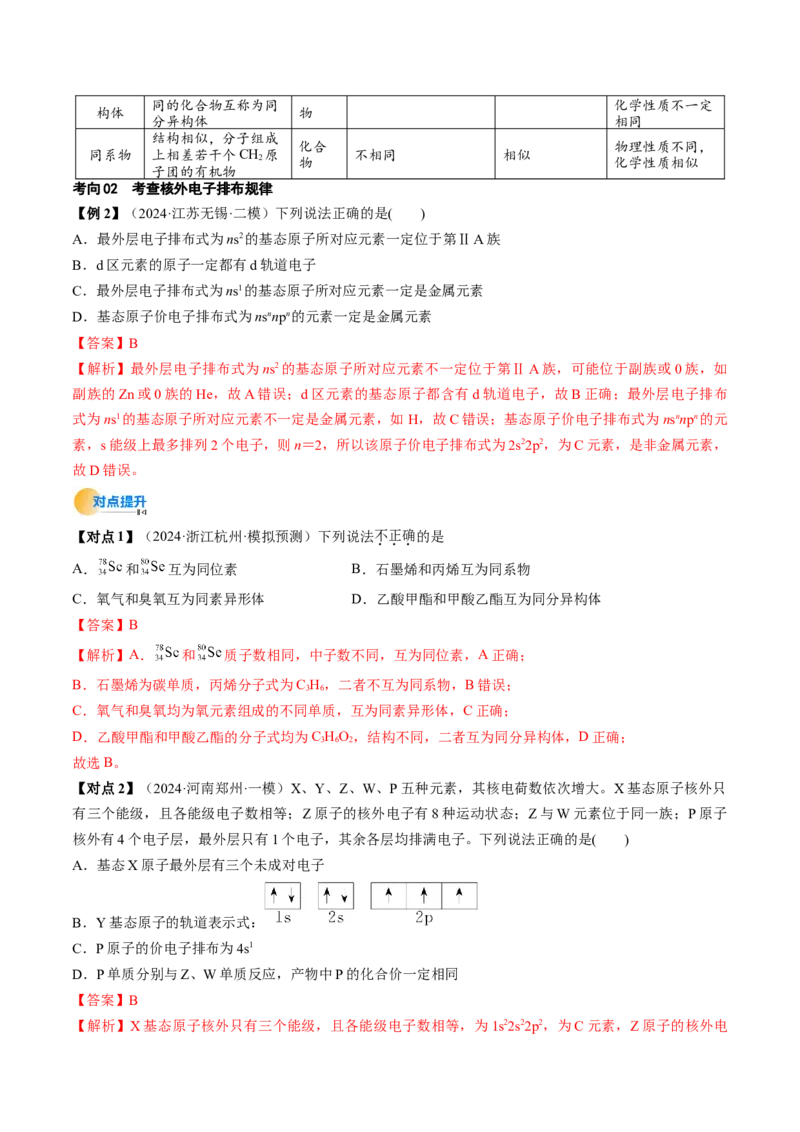 考点18原子结构与性质（核心考点精讲精练）-备战2025年高考化学一轮复习考点帮（新高考通用）（解析版）_05高考化学_2025年新高考资料_一轮复习_备战2025年高考化学一轮复习考点帮