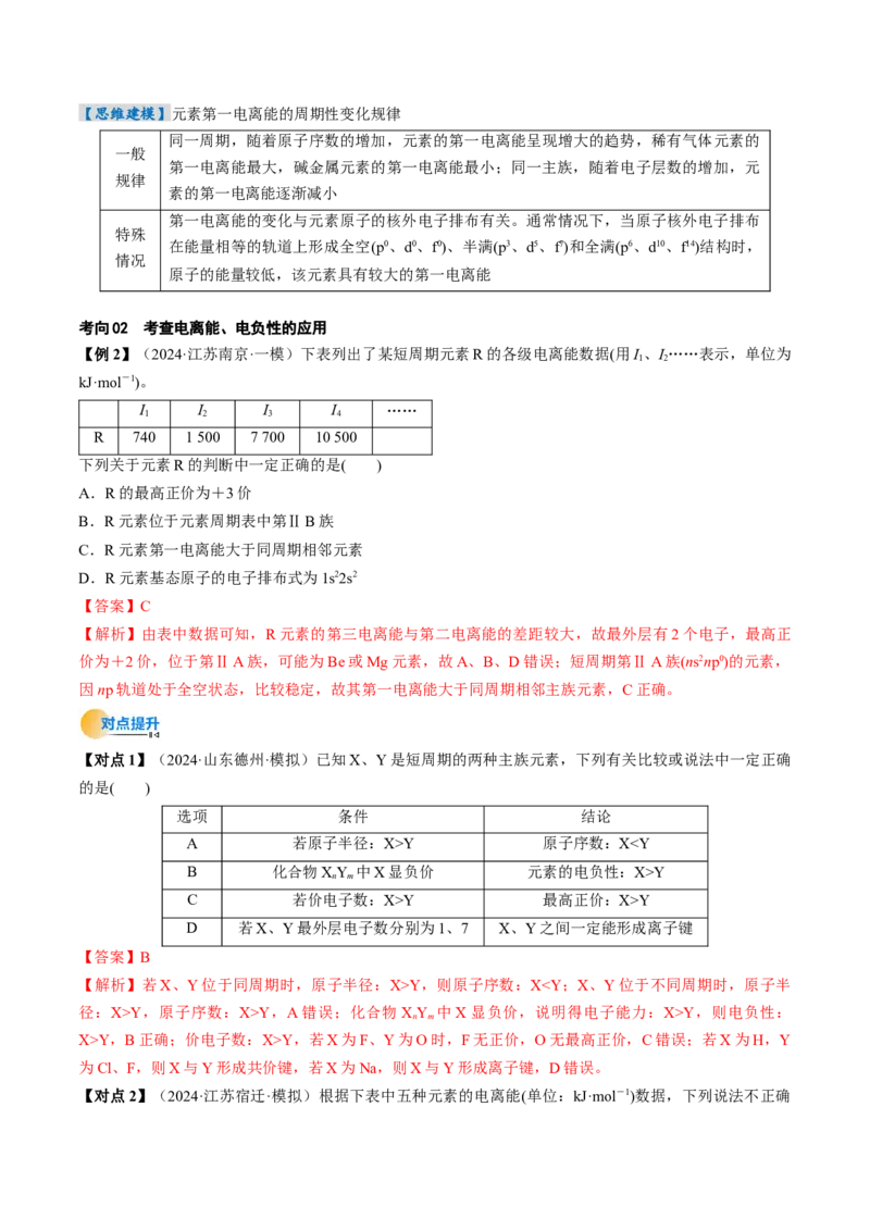 考点18原子结构与性质（核心考点精讲精练）-备战2025年高考化学一轮复习考点帮（新高考通用）（解析版）_05高考化学_2025年新高考资料_一轮复习_备战2025年高考化学一轮复习考点帮