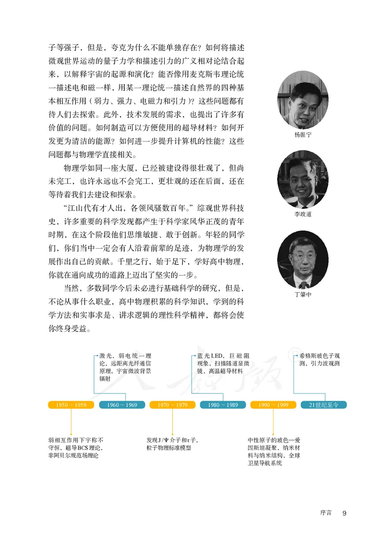 普通高中教科书&middot;物理必修第一册(1)_高中全套电子教材及答案。_01高中电子教材全套_物理_人教版_高中年级_必修第一册