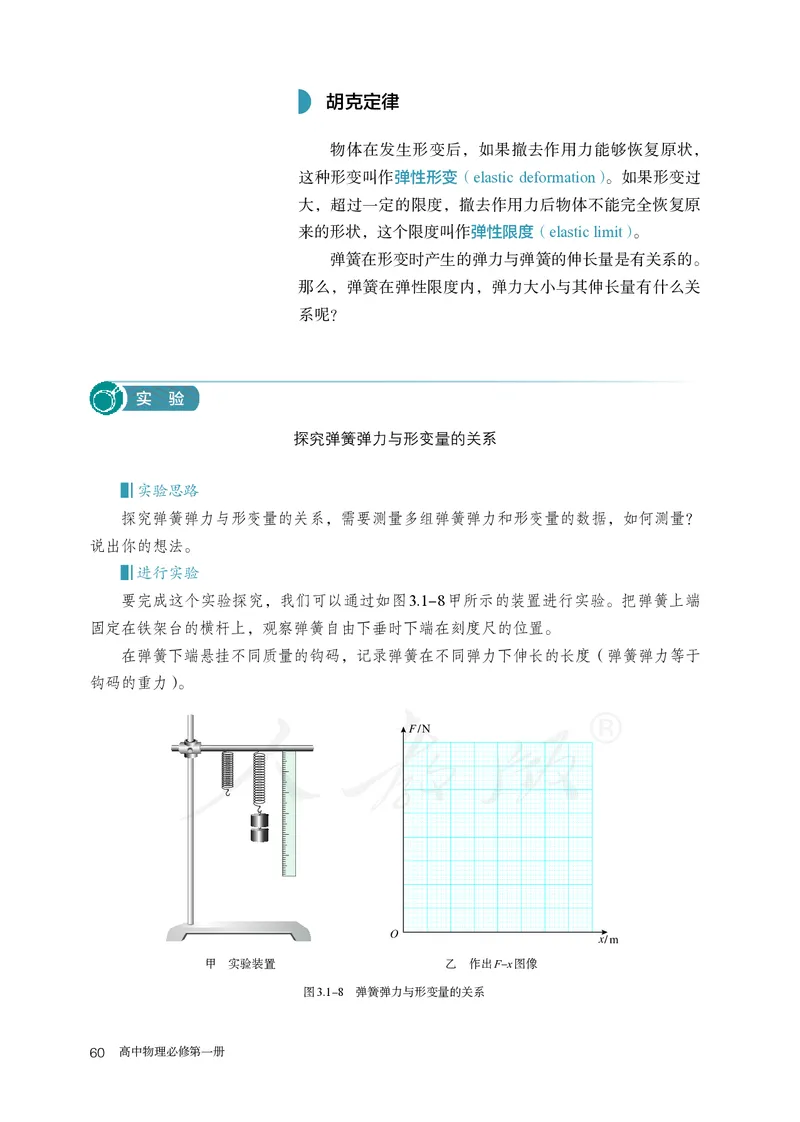 普通高中教科书&middot;物理必修第一册(1)_高中全套电子教材及答案。_01高中电子教材全套_物理_人教版_高中年级_必修第一册