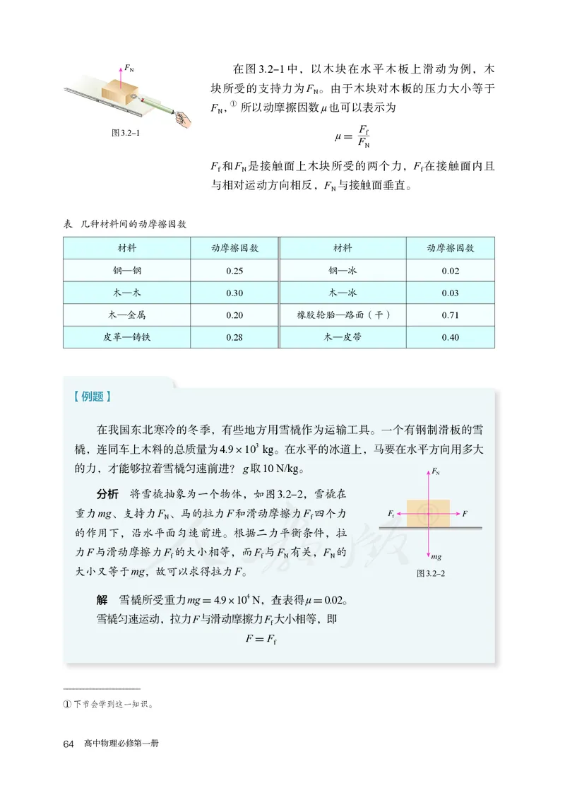 普通高中教科书&middot;物理必修第一册(1)_高中全套电子教材及答案。_01高中电子教材全套_物理_人教版_高中年级_必修第一册