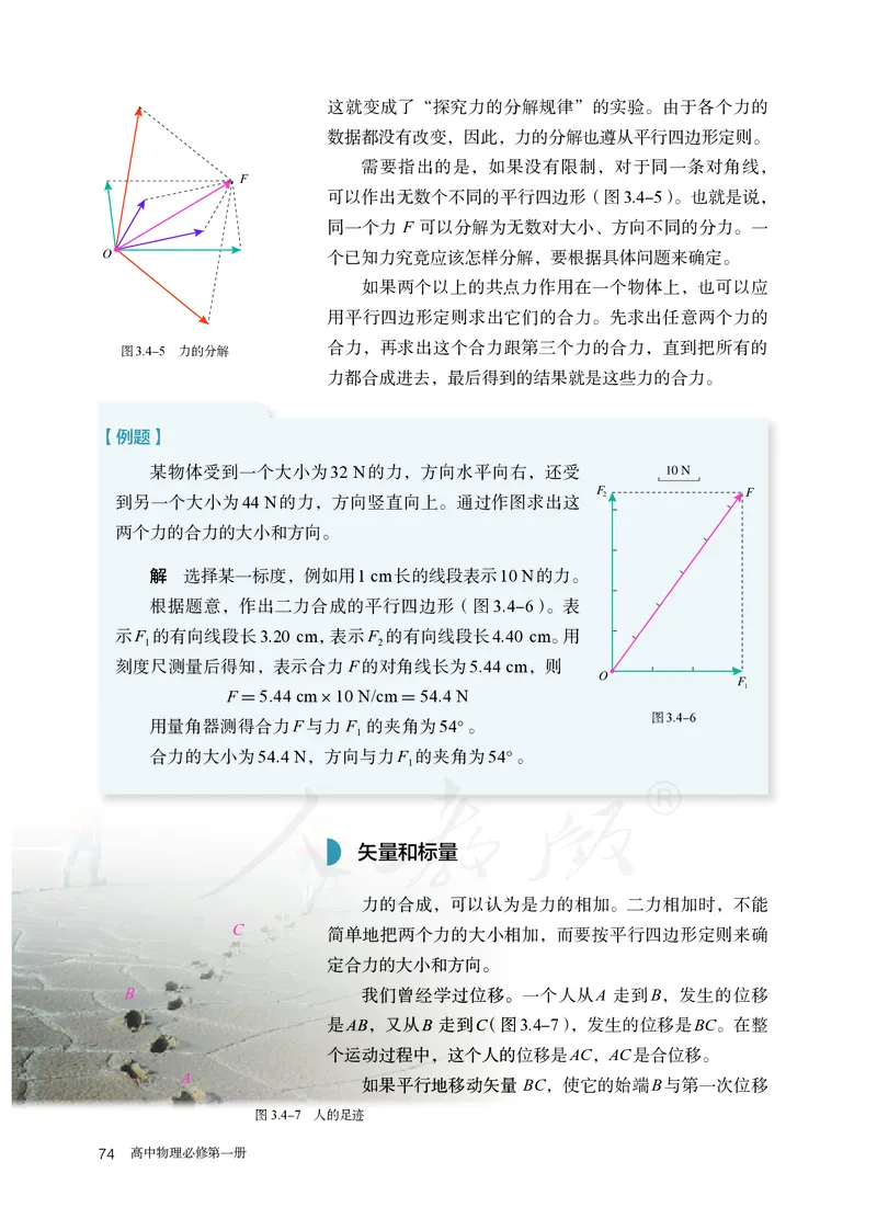 普通高中教科书&middot;物理必修第一册(1)_高中全套电子教材及答案。_01高中电子教材全套_物理_人教版_高中年级_必修第一册