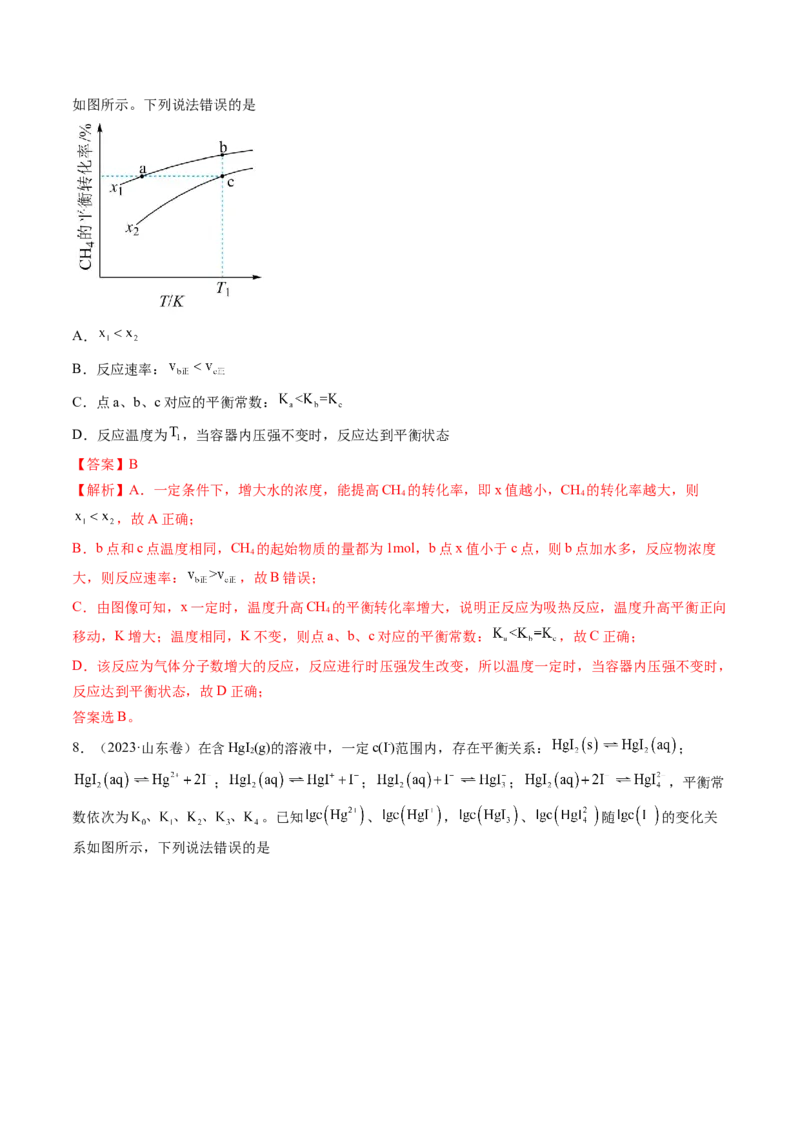 考点26化学平衡状态、化学平衡的移动（核心考点精讲精练）-备战2025年高考化学一轮复习考点帮（新高考通用）（解析版）_05高考化学_2025年新高考资料_一轮复习