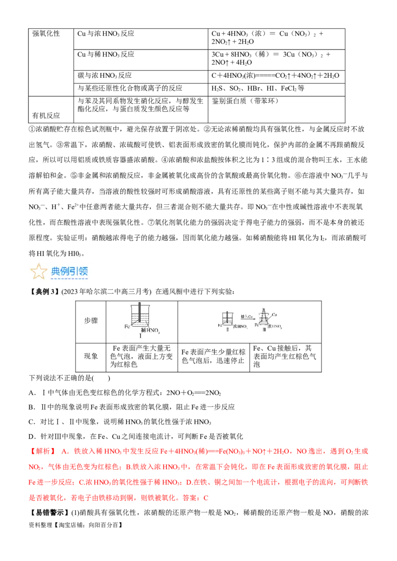 考点16氮及其化合物（核心考点精讲精练）-备战2024年高考化学一轮复习考点帮（新高考专用）（教师版）_05高考化学_新高考复习资料_2024年新高考资料_一轮复习资料