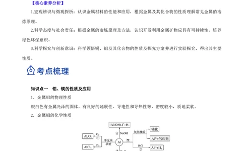 第08讲金属材料（讲）-2023年高考化学一轮复习讲练测（原卷版）_05高考化学_新高考复习资料_2023年新高考资料_一轮复习_2023年高考化学一轮复习讲练测（新教材新高考）