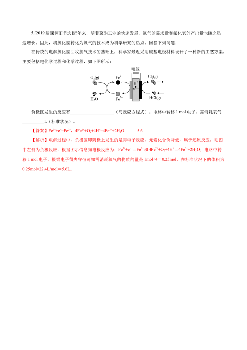 第17讲电解池金属的腐蚀与防护（练）-2023年高考化学一轮复习讲练测（新教材新高考）（解析版）_05高考化学_新高考复习资料_2023年新高考资料_一轮复习