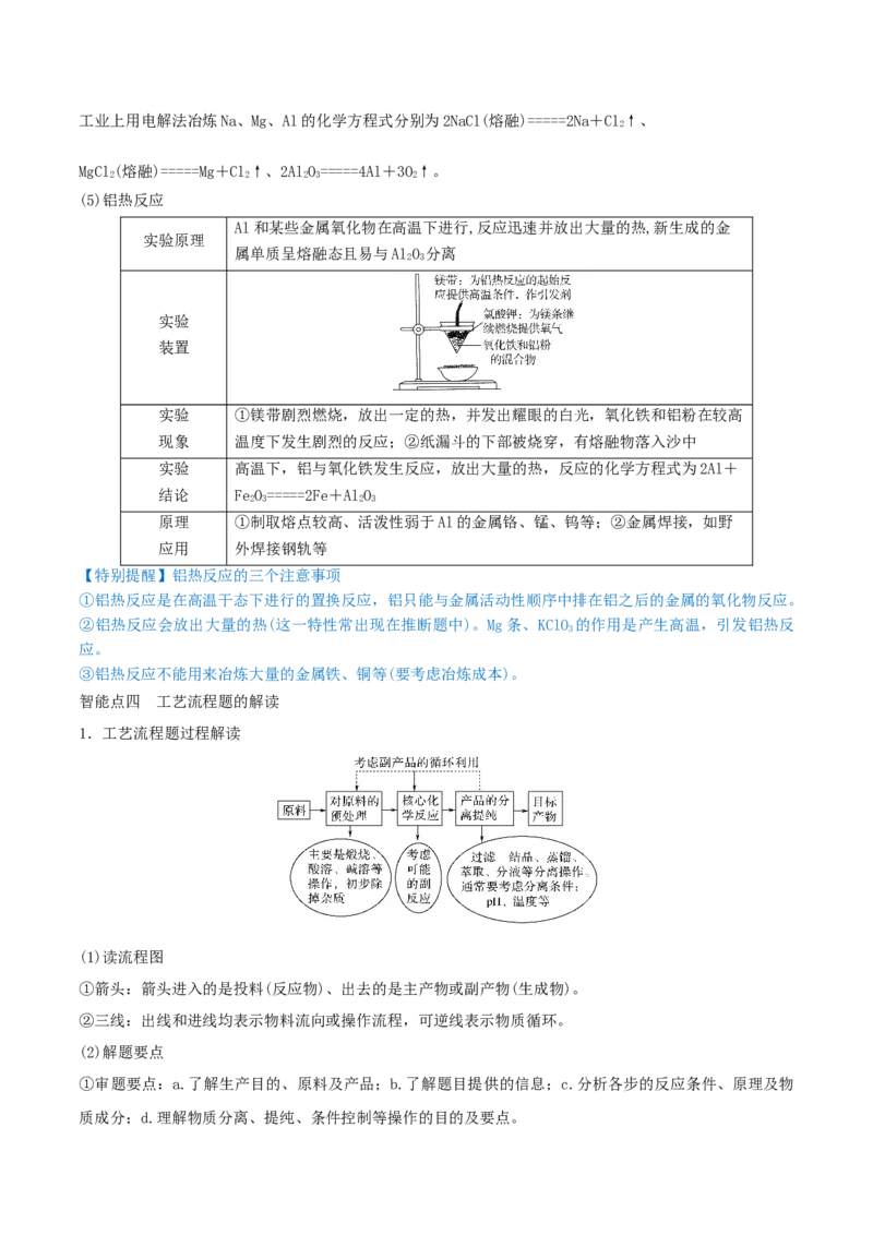 第10讲金属材料及金属矿物的开发利用（精讲）-2022年一轮复习讲练测（原卷版）_05高考化学_新高考复习资料_2022年新高考资料_2022年高考化学一轮复习讲练测