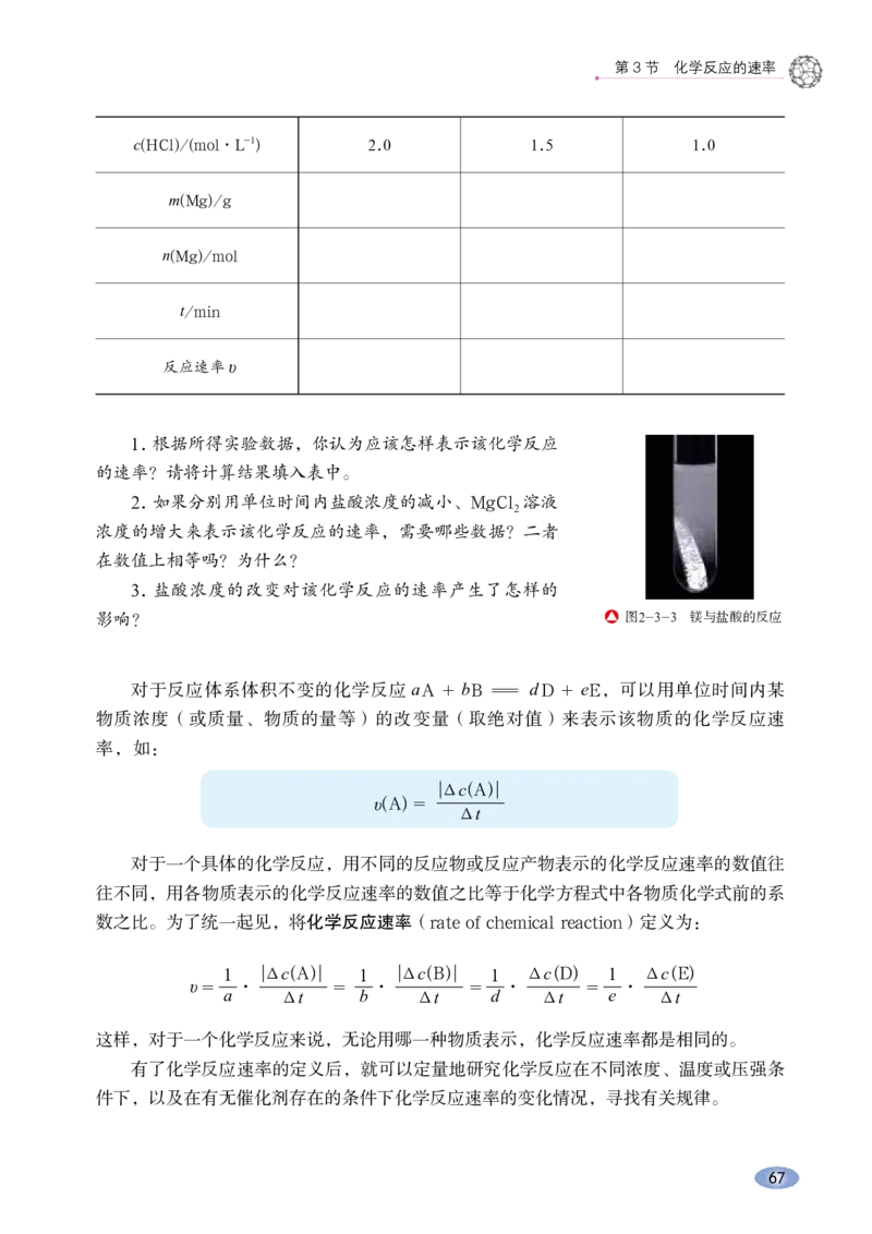 普通高中教科书&middot;化学选择性必修1化学反应原理_高中全套电子教材及答案。_01高中电子教材全套_化学_鲁科版_高中年级_选择性必修1化学反应原理