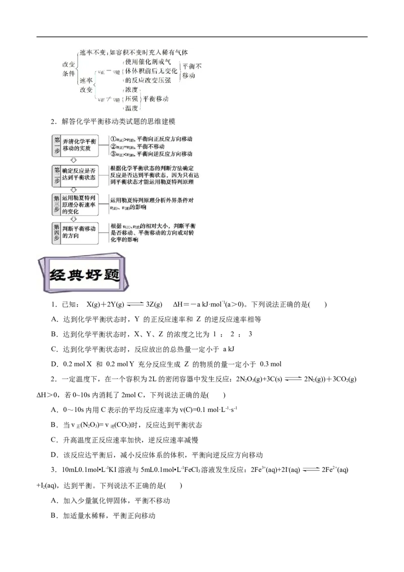 考点22化学平衡状态与化学平衡移动（原卷版）_05高考化学_通用版（老高考）复习资料_2023年复习资料_一轮复习_备战2023年高考化学一轮复习考点帮（全国通用）