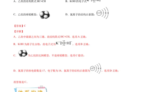 考向14原子结构核外电子排布-备战2023年高考化学一轮复习考点微专题（新高考地区专用）_05高考化学_新高考复习资料_2023年新高考资料_一轮复习