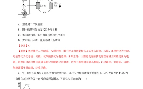 第15讲化学反应的热效应（练）解析版_05高考化学_新高考复习资料_2022年新高考资料_2022年高考化学一轮复习讲练测（新教材新高考）
