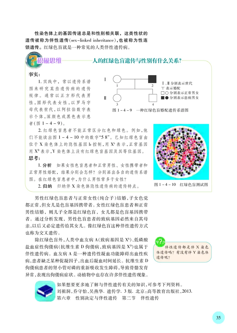 普通高中教科书&middot;生物学必修2遗传与进化(1)_高中全套电子教材及答案。_01高中电子教材全套_生物学_苏教版_高中年级_必修2遗传与进化
