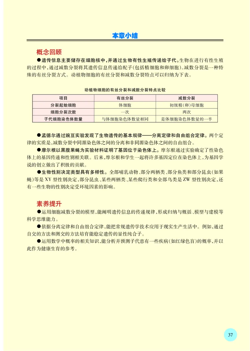 普通高中教科书&middot;生物学必修2遗传与进化(1)_高中全套电子教材及答案。_01高中电子教材全套_生物学_苏教版_高中年级_必修2遗传与进化