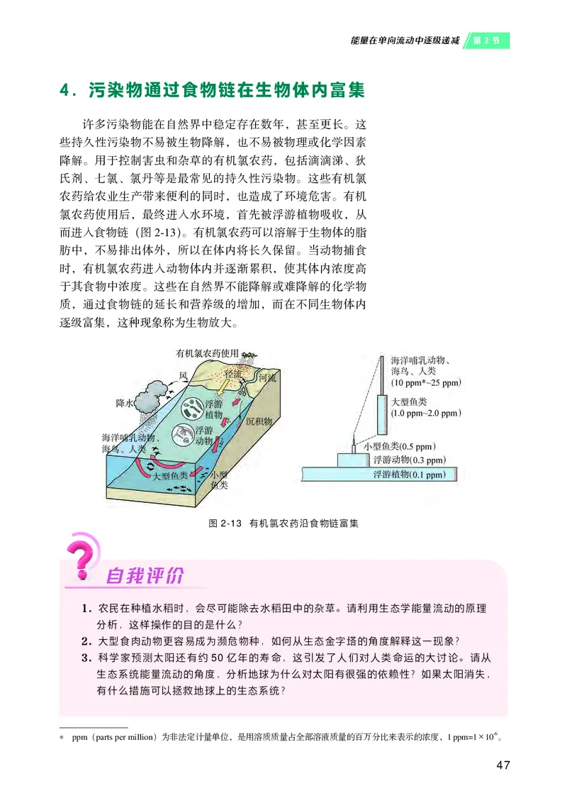 普通高中教科书&middot;生物学选择性必修2生物与环境(1)_高中全套电子教材及答案。_01高中电子教材全套_生物学_沪科技版_高中年级_选择性必修2生物与环境