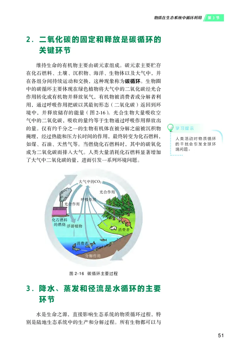 普通高中教科书&middot;生物学选择性必修2生物与环境(1)_高中全套电子教材及答案。_01高中电子教材全套_生物学_沪科技版_高中年级_选择性必修2生物与环境