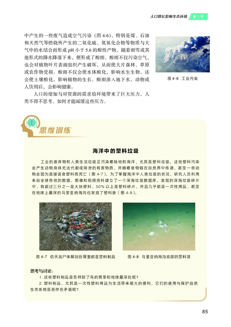 普通高中教科书&middot;生物学选择性必修2生物与环境(1)_高中全套电子教材及答案。_01高中电子教材全套_生物学_沪科技版_高中年级_选择性必修2生物与环境