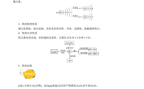 考点14铁及其化合物(核心考点精讲)_05高考化学_通用版（老高考）复习资料_2024年复习资料_完备战2024年高考化学一轮复习考点帮（全国通用）