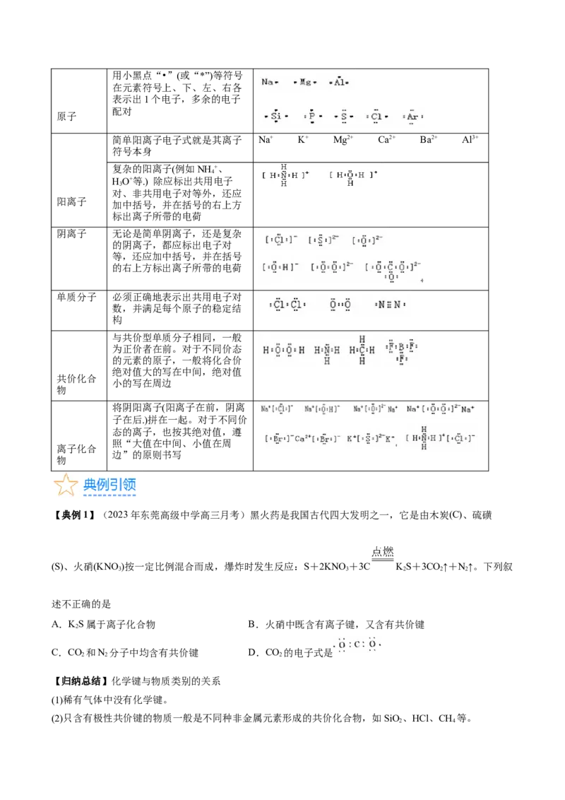 考点19化学键（核心考点精讲精练）-备战2024年高考化学一轮复习考点帮（新高考专用）（学生版）_05高考化学_新高考复习资料_2024年新高考资料_一轮复习资料