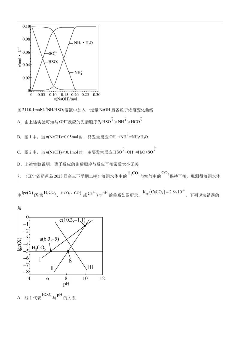 考点1电离平衡（核心考点精讲精练（原卷版）_05高考化学_新高考复习资料_2024年新高考资料_一轮复习资料_完备战2024年高考化学一轮复习考点帮（新高考专用）