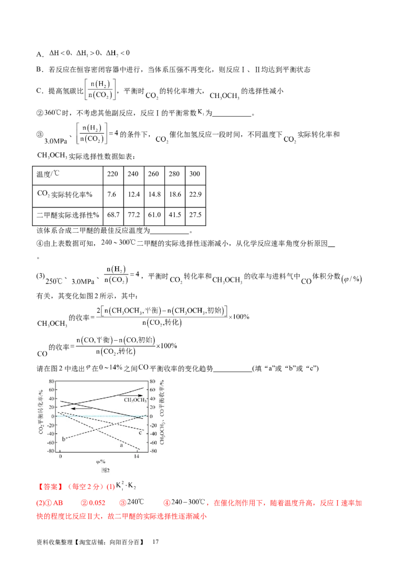 第七章化学反应速率与化学平衡（测试）（解析版）_05高考化学_新高考复习资料_2024年新高考资料_一轮复习资料_完2024年高考化学一轮复习讲练测(课件+讲义+练习)（新高考）
