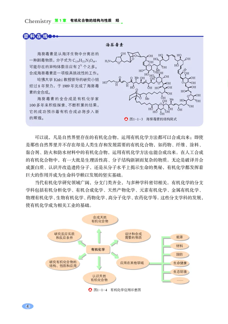 普通高中教科书&middot;化学选择性必修3有机化学基础_高中全套电子教材及答案。_01高中电子教材全套_化学_鲁科版_高中年级_选择性必修3有机化学基础