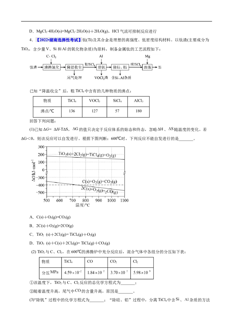 考点24化学反应的方向（原卷版）_05高考化学_通用版（老高考）复习资料_2023年复习资料_一轮复习_备战2023年高考化学一轮复习考点帮（全国通用）