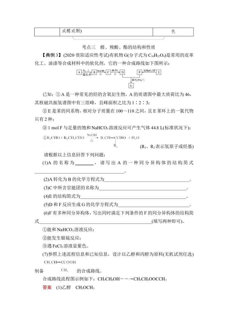 第3讲　烃的衍生物_05高考化学_新高考复习资料_2023年新高考资料_一轮复习_2023年新高考大一轮复习讲义_2023年高考化学一轮复习讲义（新高考）_赠补充习题_第九章　有机化学基础