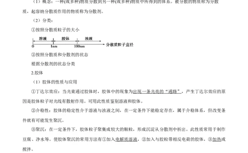 第01讲物质的分类及转化（讲）-2024年高考化学大一轮复习精讲精练+专题讲座（原卷版）_05高考化学_2024年新高考资料_1.2024一轮复习_2024年高考化学大一轮复习精讲精练+专题讲座