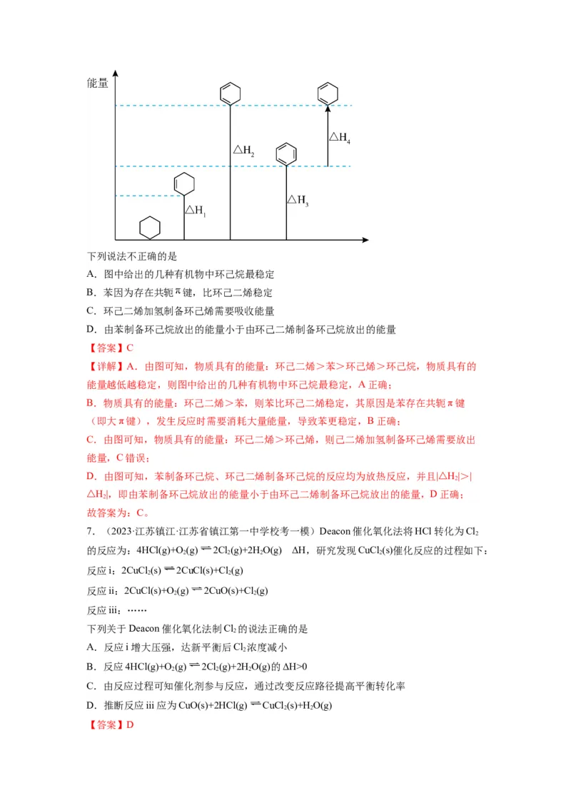 第12练有关反应热的综合考查（解析版）_05高考化学_2024年新高考资料_2.2024二轮复习_2023年暑假分层作业高二化学（2024届一轮复习通用）