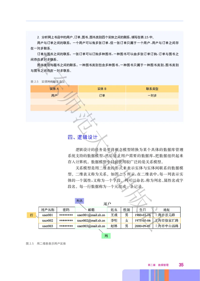 普通高中教科书&middot;信息技术选择性必修3数据管理与分析_高中全套电子教材及答案。_01高中电子教材全套_信息技术_华东师大版_高中年级_选择性必修3数据管理与分析
