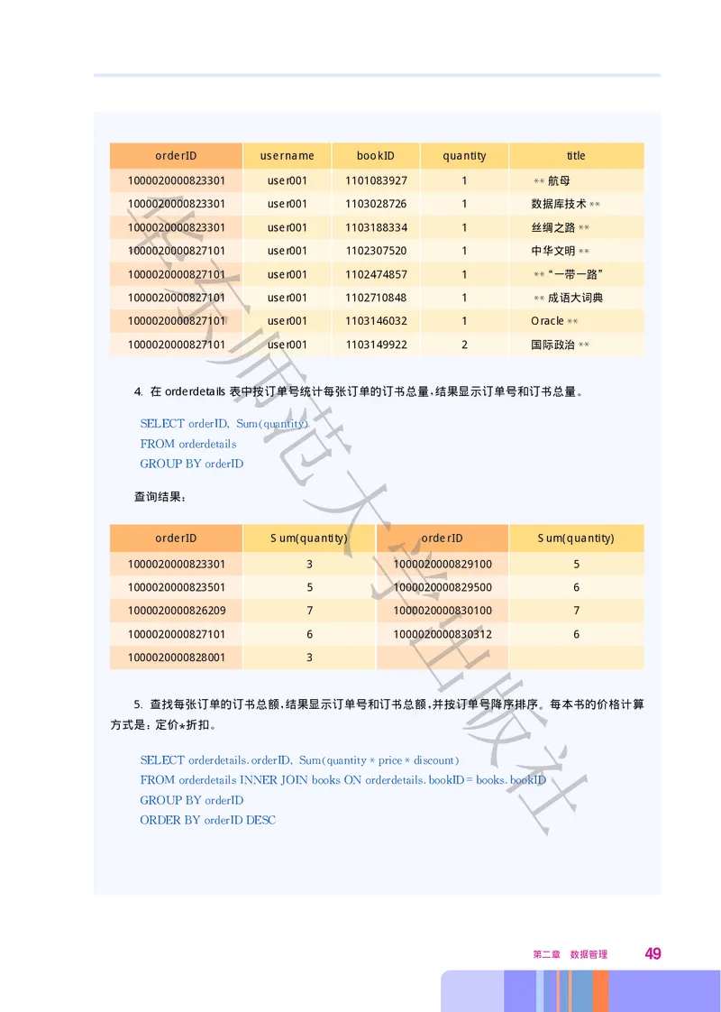 普通高中教科书&middot;信息技术选择性必修3数据管理与分析_高中全套电子教材及答案。_01高中电子教材全套_信息技术_华东师大版_高中年级_选择性必修3数据管理与分析