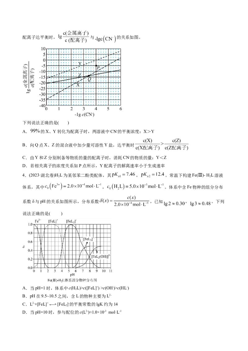 考点29电离平衡（核心考点精讲精练）-备战2025年高考化学一轮复习考点帮（新高考通用）（原卷版）_05高考化学_2025年新高考资料_一轮复习_备战2025年高考化学一轮复习考点帮