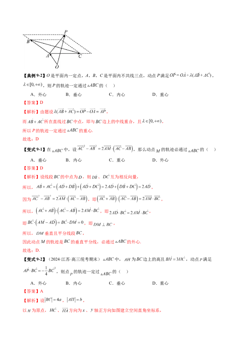 重难点突破05求曲线的轨迹方程（十一大题型）（解析版）_2.2025数学总复习_2025年新高考资料_一轮复习_2025年高考数学一轮复习讲练测（新教材新高考，含2024高考真题）