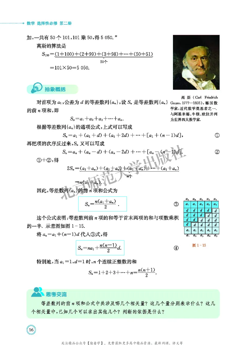 普通高中教科书&middot;数学选择性必修第二册(1)_高中全套电子教材及答案。_01高中电子教材全套_数学_北师大版_高中年级_选择性必修第二册
