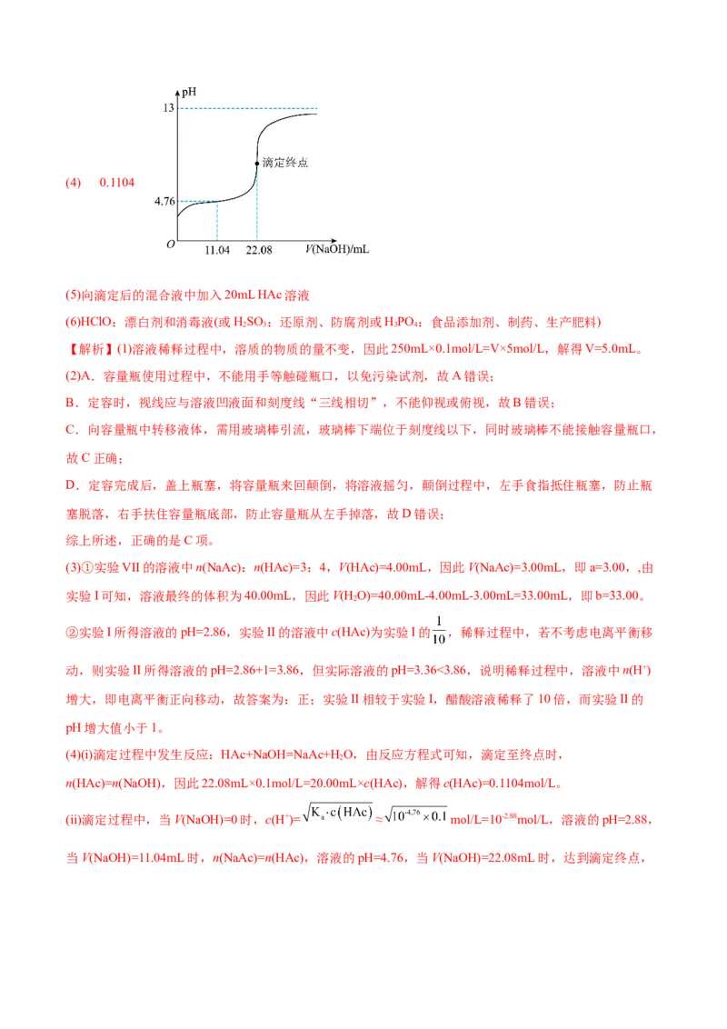 考向36高考化学综合实验题探究-备战2023年高考化学一轮复习考点微专题（新高考地区专用）_05高考化学_新高考复习资料_2023年新高考资料_一轮复习
