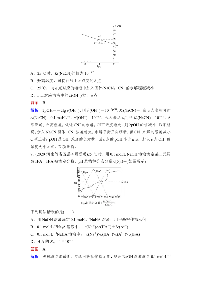 第4讲　沉淀溶解平衡_05高考化学_新高考复习资料_2023年新高考资料_一轮复习_2023年新高考大一轮复习讲义_2023年高考化学一轮复习讲义（新高考）_赠补充习题