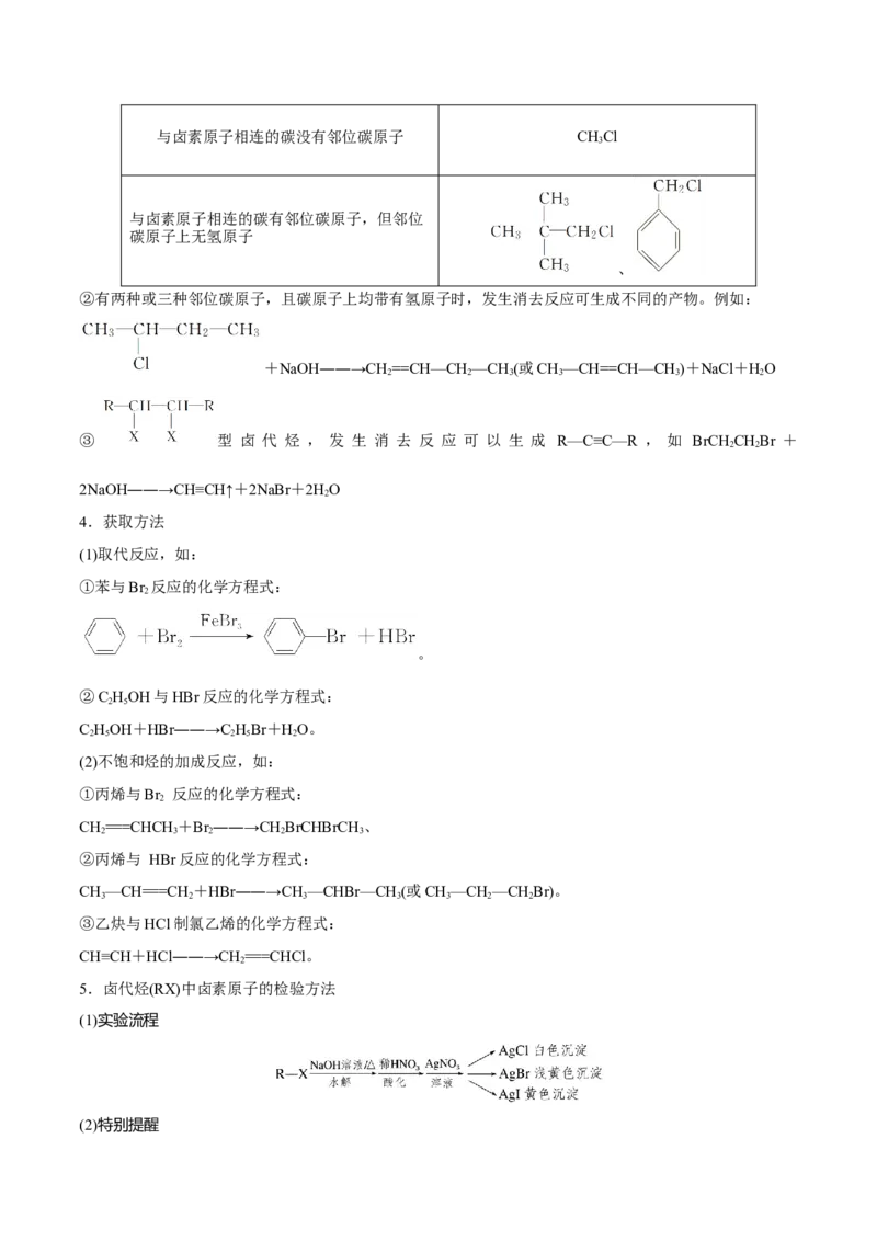 第33讲烃和卤代烃（讲）-2023年高考化学一轮复习讲练测（全国通用）（原卷版）_05高考化学_通用版（老高考）复习资料_2023年复习资料_一轮复习