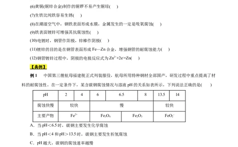 考点20金属的腐蚀与防护（原卷版）_05高考化学_通用版（老高考）复习资料_2023年复习资料_一轮复习_备战2023年高考化学一轮复习考点帮（全国通用）