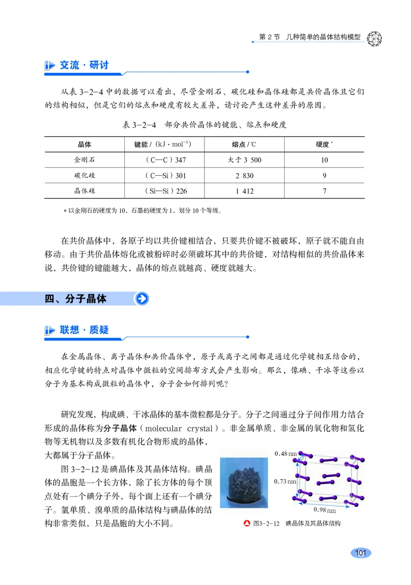 普通高中教科书&middot;化学选择性必修2物质结构与性质_高中全套电子教材及答案。_01高中电子教材全套_化学_鲁科版_高中年级_选择性必修2物质结构与性质